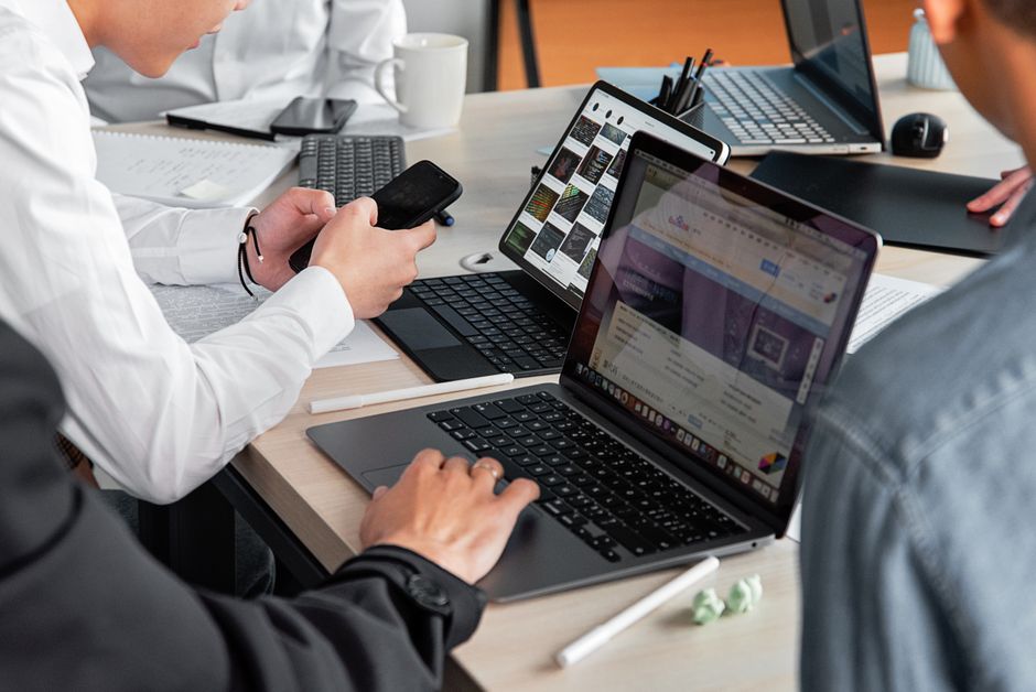 Beispiel für eine Case Study Struktur im Portfolio