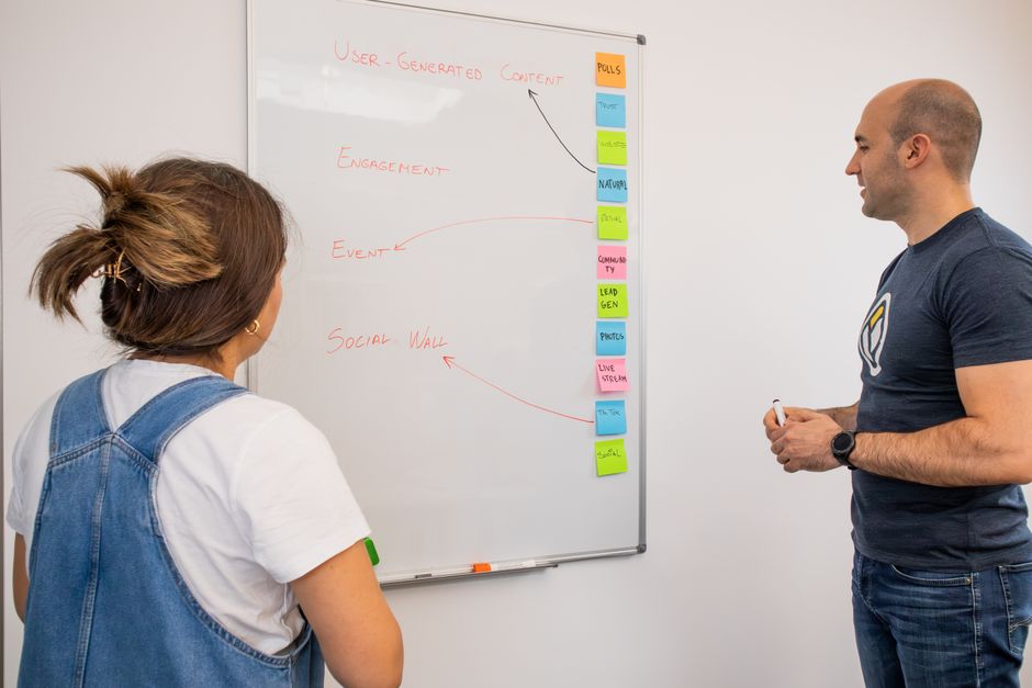 Illustration für Informationsarchitektur und User Flows